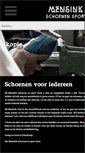 Mobile Screenshot of mensinkschoenen.nl